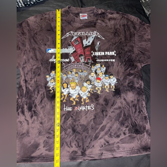 2 Vintage Metallica band Tour Shirts size Xl and XXL 2003 - Picture 12 of 14